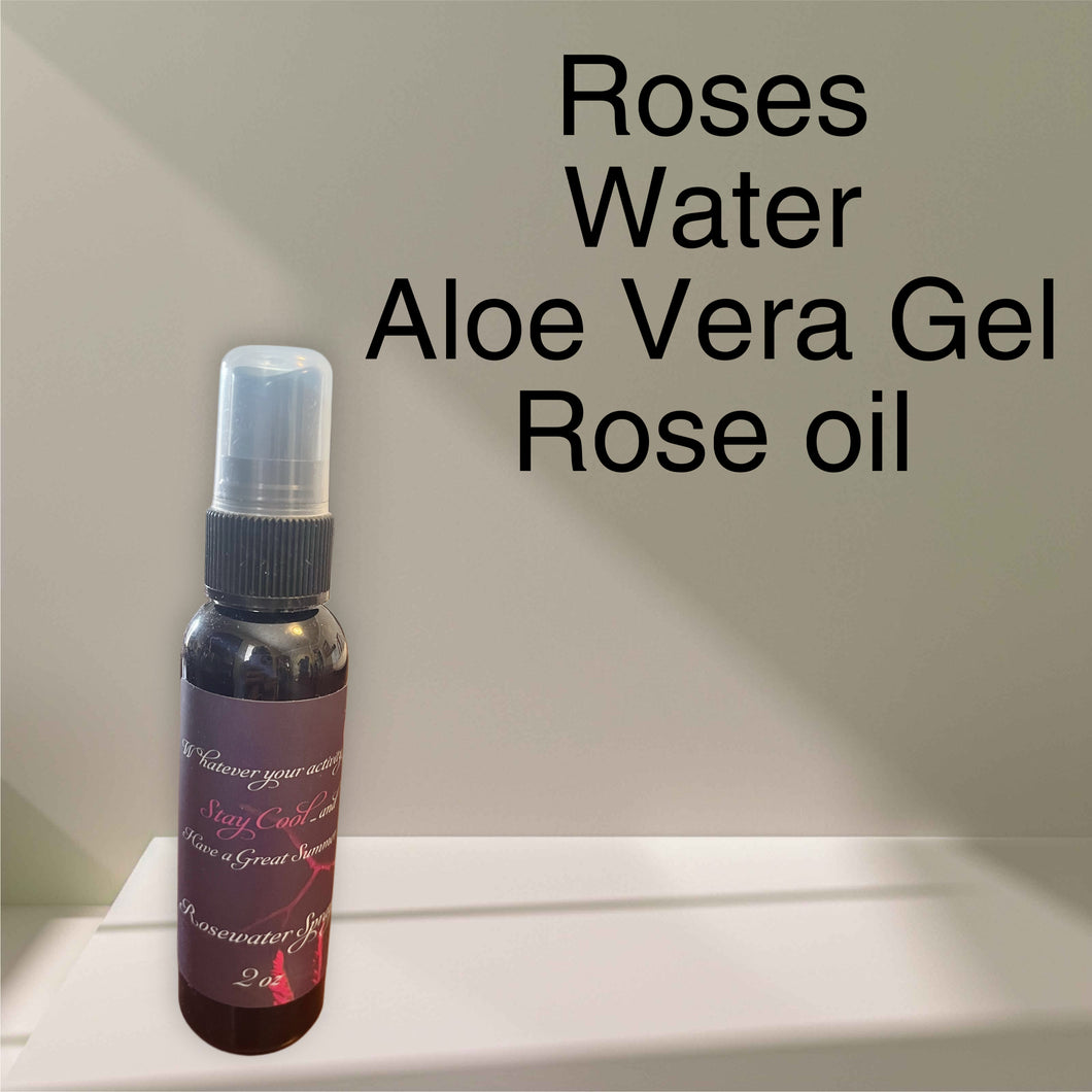 STAY COOL Rosewater Spray